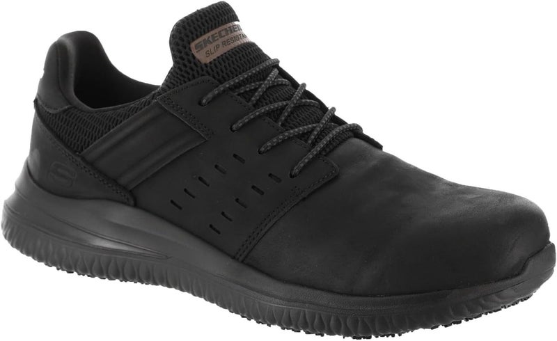 SKECHERS أحذية العمل للرجال ديلسون 3.0 SR بنجي سليب أون - Image 2